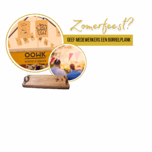 Zomerfeest-cadeau, op maat gemaakte borrelplank bestellen? Met eigen logo of afbeelding of tekst?